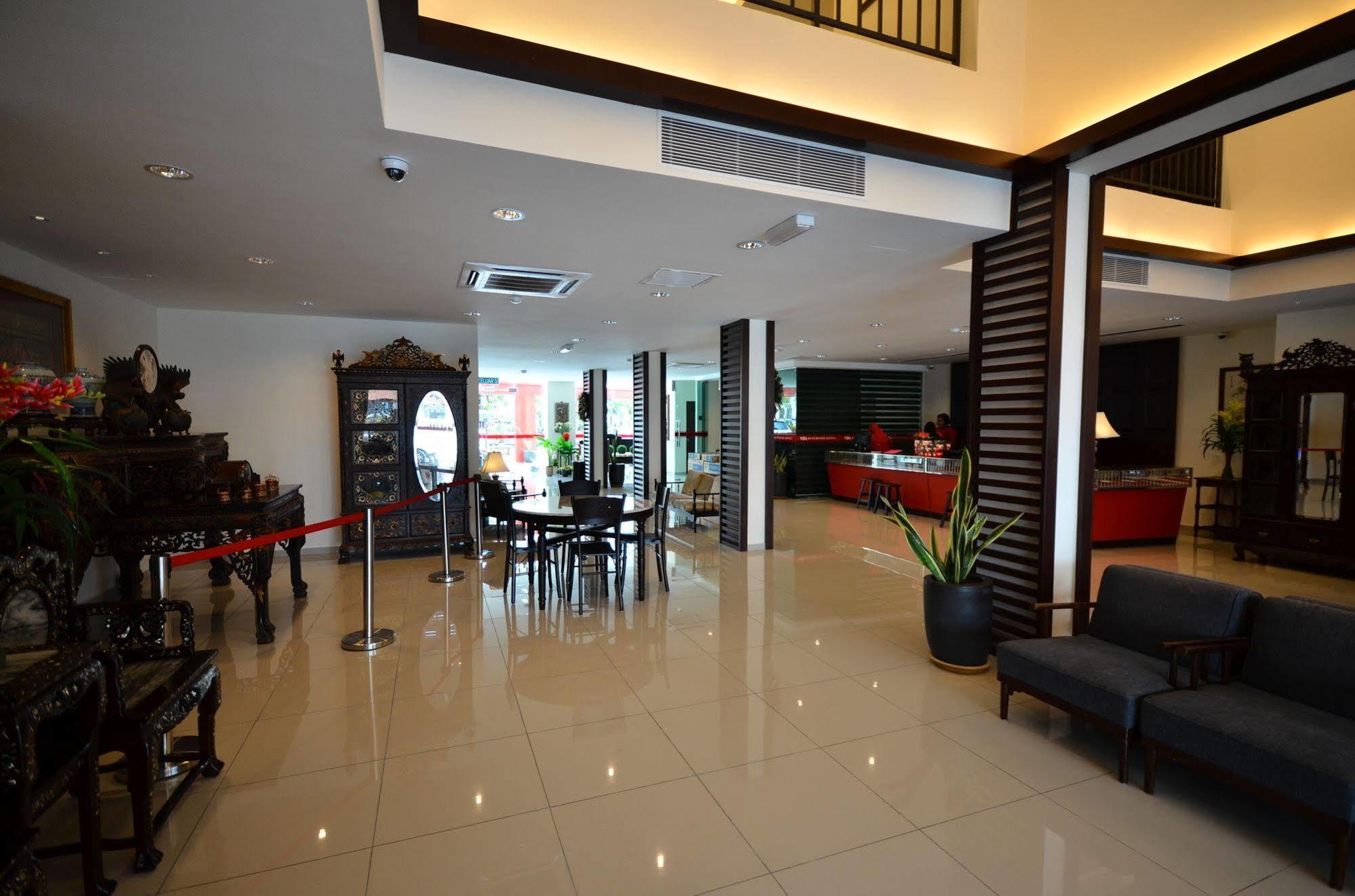 906 Riverside Hotel Malacca Eksteriør bilde